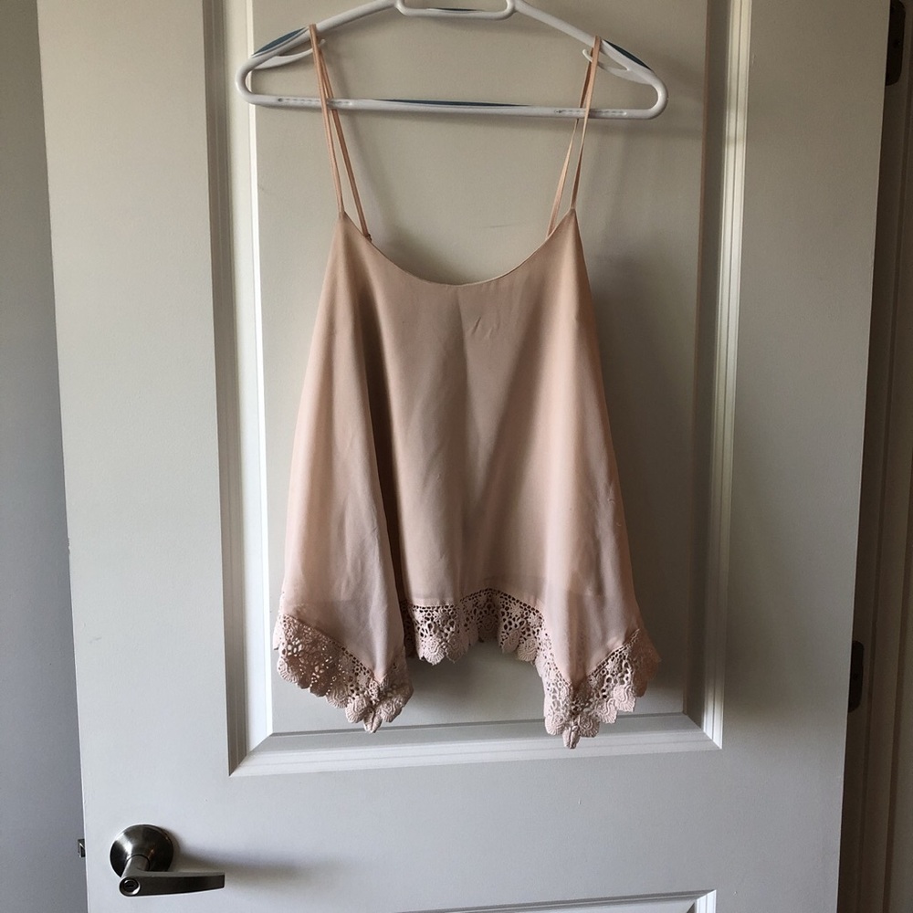 Pink tank top